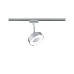 1-fase spot URAIL CIRCLE LED rond, instelbaar, chroom mat 