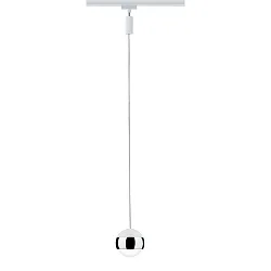 Pendelarmatuur URAIL CAPSULE II LED, chroom, wit dimbaar