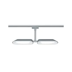 Spot URAIL DIPPER LED 2-vlams, chroom mat, wit dimbaar