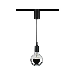 pendant luminaire adapter URAIL PENDULUM ADAPTER short, universal, black matt