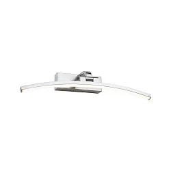 Schilderijverlichting BENTO halfrond, kantelbaar, medium IP20, nikkel geborsteld 