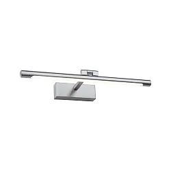 Schilderijverlichting MINGO klein, cilindrisch, kantelbaar IP20, aluminium geborsteld 