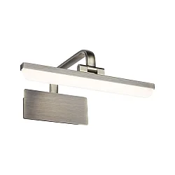 Schilderijverlichting RENAN klein, hoekig, kantelbaar IP20, oudmessing 
