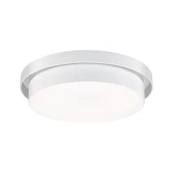 Plafondarmatuur MALIK IP20, mat, wit dimbaar