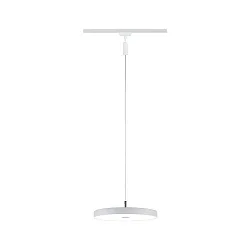 1-phase pendant luminaire HILDOR URail IP20, white matt dimmable