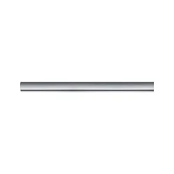 1-Phase high-voltage track system URAIL, 2m, 230V, chrome matt
