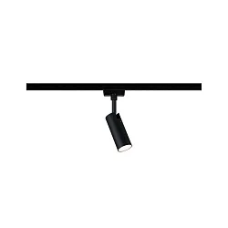 Spot URAIL TUBO LED roteerbaar, kantelbaar, zwart mat 
