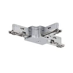 Accessories for 1-Phase track system URAIL T-coupler, 125mm, max. 1000W, 230V, chrome matt