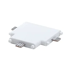 T-connector BORDER, wit mat