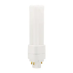 LED compact bulb ESSENCE DUO/E18 HF EM 830 (RALUX DUO/E RETROFIT) switchable matt G24q-2 7W 595lm 3000K 280° CRI >80 