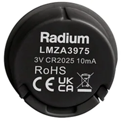 Afstandsbediening REMOTE RF DOT 1ZONE BLACK 1-voudig, cilindrisch, met uitgang voor radiobesturingssignaal (RF), zwart
