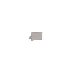 Eindkap SMALL U FLAT, wit