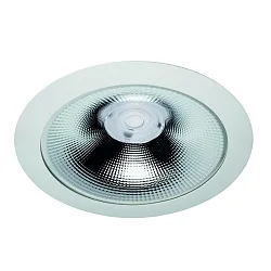 Downlight GLAN L Ø 270MM Plug&Play stijf, CCT Switch, UGR < 19, multipower IP20, aluminium, wit 