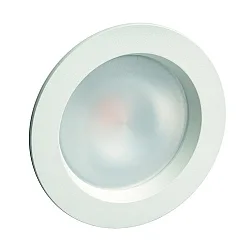Inbouwarmatuur SILMA LED rond IP40, opaal, wit  784lm 2900-3100K CRI 80-89