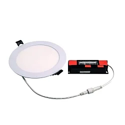 Plafondinbouwarmatuur TALAN XS Ø 168MM Plug&Play stijf, CCT Switch, multipower IP44, wit 