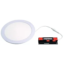 Plafondinbouwarmatuur TALAN M Ø 220MM Plug&Play stijf, CCT Switch, multipower IP44, wit 
