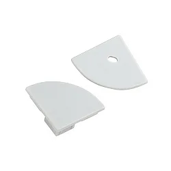 Eindkap RU-65655 + RU-65312 , aluminium