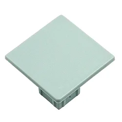 Eindkap RU-65655 + RU-65322 , aluminium
