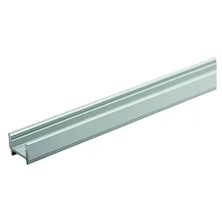 Alu profile flat 18/12, 2m, anodised