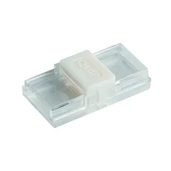 Directe verbinder VARDAFLEX 1CM - PUSH LOCK-W 2-polig, mat, transparant