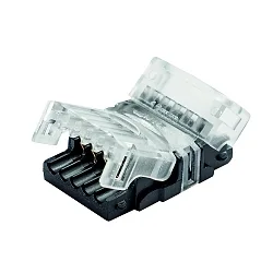 Voeding VARDAFLEX 1.2CM - PUSH (RU-70500 + RU-70537) 5-polig, RGBW, zwart, transparant
