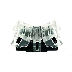 Directe verbinder VARDAFLEX 0.8CM - PUSH 2-polig, mat, transparant
