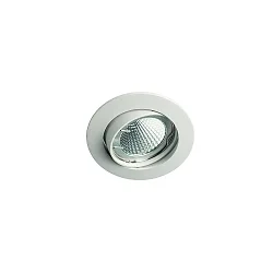 Plafondinbouwarmatuur MR16 draaibaar IP20, gepoedercoat, wit
