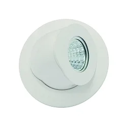 Downlight GU10 rond, draaibaar GU10 IP20, wit mat
