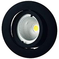 Downlight MR11 draaibaar, gepoedercoat, zwart