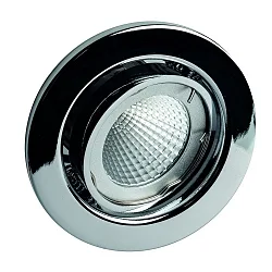 Inbouwarmatuur MR16 draaibaar IP20, chroom