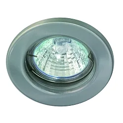 Inbouwarmatuur MR16 stijf IP20, rvs, glanzend