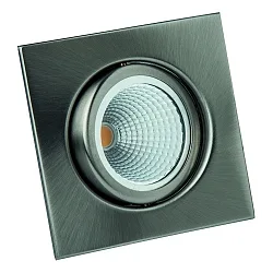 Inbouwarmatuur 4401 X5CRNIMO 316 hoekig, draaibaar IP20, rvs, glanzend