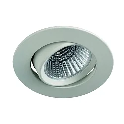 Inbouwarmatuur BAN COB rond, draaibaar, constante stroom IP40, wit dimbaar 7W 640lm 3000K 40° CRI 90-100