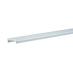 accessories profile cover UP18/12 / TUP18/18 / TKP18/18 / OPAL 2M flat, opal white 200cm