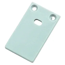 Eindkap UP20/11 / H37MM met voedermogelijkheid, aluminium