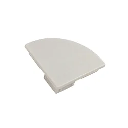 end cap EP30/30 round, aluminium