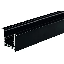 kraagvorm profiel TKP35/35 / 2M diep, zwart