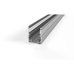 montageprofiel PLATIN WALLWASHER Q 3D BENDABLE stijf, aluminium