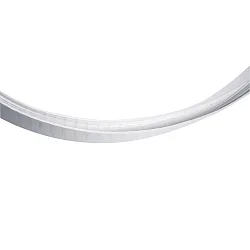 montageprofiel VARDAFLEX PLATIN Q - SILICONE ANOLE BLACK- 1M flexibel, wit
