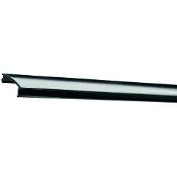 toebehoren Profiel omslag PFH405/8 / PFH415/8 / PFH425 / PFH435 / PFH455 - BLIND COVER 2M, zwart 200cm
