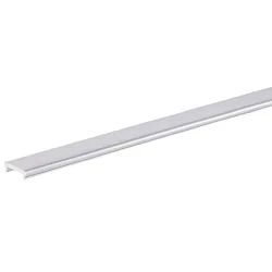 toebehoren Profiel omslag KSP18/34 / 2M OPAL 2M plat, flush, opaalwit 200cm