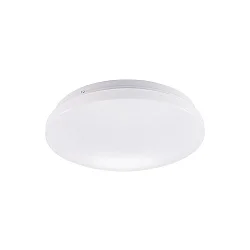 surface luminaire MOON 3-CCT CCT Switch, switchable, cambered, with spacer IP44, white 