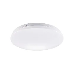 surface luminaire MOON 3-CCT CCT Switch, switchable, cambered, with spacer IP44, white 