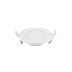 Inbouwarmatuur FLED DOWNLIGHT SLIM CCT Switch, met diffuser IP20, wit  6W 310lm 3000 / 4000 / 5000K 120° 120° CRI 90