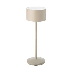 Tafellamp op batterijen VELUNA up / down, CCT Switch, Set van 1, met Touch-Dimmer IP44, duin beige dimbaar