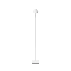 Vloerlamp op batterijen NUINDIE USB-C up / down, met USB-Aansluiting, CCT Switch, met Touch-Dimmer IP54, sneeuwwitje dimbaar