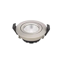 recessed luminaire DILED 68 swivelling, Dim-To-Warm IP30, steel dimmable 6W 360lm 2100-2700K 36° 36° CRI 95