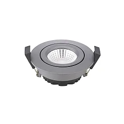 recessed luminaire DILED 68 swivelling IP20, anthracite dimmable 6W 380lm 3000K 36° 36° CRI 95