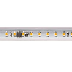 High voltage LED Strip, 72 LED/m, 50m roll, 230V, IP65, 8W/m, W 1.5cm / L 5000cm, 2700K 520lm/m 120°, CRI 90