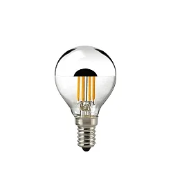 Kopspiegellamp druppelvorm FILAMENT MIRROR P45 dimbaar E14 4,5W 180lm 2700K 180° CRI 80 dimbaar